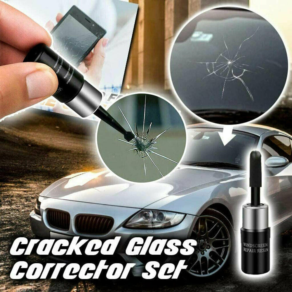 Nanolíquido reparador de grietas en cristales, parabrisas, pantallas y más.