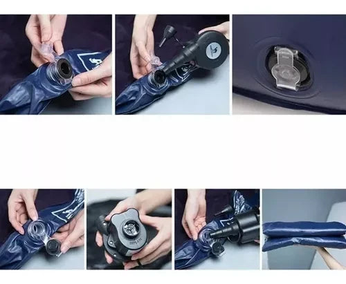 Sofa Inflable Impermeable Y Reposapiés